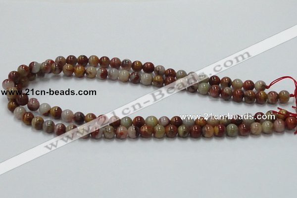 CRS03 15.5 inches 8mm round rainbow stone beads wholesale