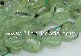 CRU107 15.5 inches 12*12mm heart green rutilated quartz beads