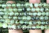 CRU1116 15 inches 6mm round prehnite gemstone beads wholesale