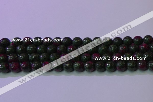 CRZ1110 15.5 inches 4mm round imitation ruby zoisite beads wholesale