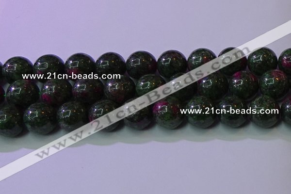 CRZ1113 15.5 inches 10mm round imitation ruby zoisite beads wholesale