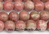 CRZ1185 15 inches 6mm round zoisite gemstone beads