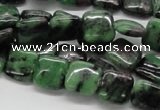 CRZ14 15.5 inches 12*12mm square ruby zoisite gemstone beads wholesale