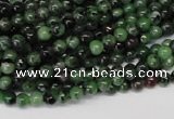 CRZ20 15.5 inches 4mm round ruby zoisite gemstone beads