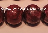 CRZ403 15.5 inches 10mm round natural ruby gemstone beads