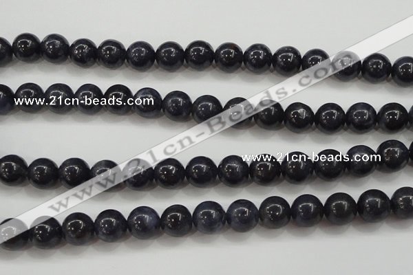 CRZ824 15.5 inches 10mm round natural sapphire gemstone beads