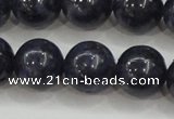 CRZ825 15.5 inches 12mm round natural sapphire gemstone beads