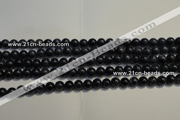 CRZ951 15.5 inches 6mm - 6.5mm round A- grade natural sapphire beads