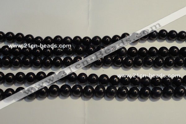 CRZ960 15.5 inches 6mm - 6.5mm round AA grade natural sapphire beads