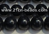 CRZ961 15.5 inches 8mm - 8.5mm round AA grade natural sapphire beads