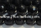 CRZ965 15.5 inches 7mm – 7.8mm faceted round A+ grade sapphire beads