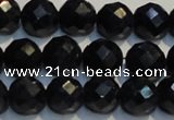 CRZ969 15.5 inches 6mm – 6.5mm faceted round AA grade sapphire beads