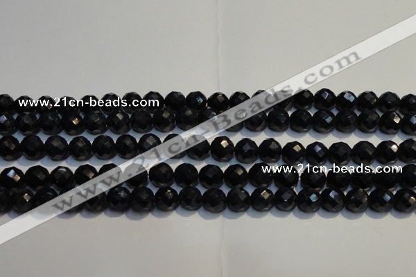 CRZ969 15.5 inches 6mm – 6.5mm faceted round AA grade sapphire beads