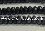 CRZ971 15.5 inches 3*5mm faceted rondelle A- grade sapphire beads