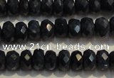 CRZ975 15.5 inches 3*5mm faceted rondelle A grade sapphire beads