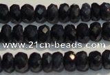 CRZ979 15.5 inches 3*5mm faceted rondelle A+ grade sapphire beads