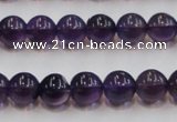 CSA05 15.5 inches 10mm round synthetic amethyst beads wholesale