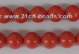 CSB102 15.5 inches 12mm round shell pearl beads wholesale