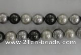 CSB1038 15.5 inches 8mm round mixed color shell pearl beads