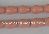 CSB106 15.5 inches 10*14mm teardrop shell pearl beads wholesale