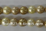 CSB1069 15.5 inches 10mm round mixed color shell pearl beads