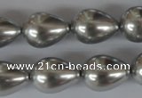 CSB115 15.5 inches 15*19mm teardrop shell pearl beads wholesale