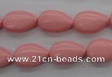 CSB1161 15.5 inches 12*18mm flat teardrop shell pearl beads