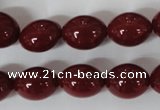 CSB122 15.5 inches 12*15mm rice shell pearl beads wholesale