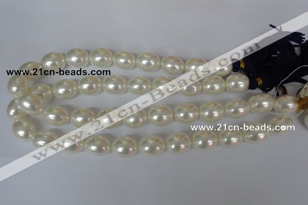 CSB125 15.5 inches 14*18mm – 15*20mm rice shell pearl beads