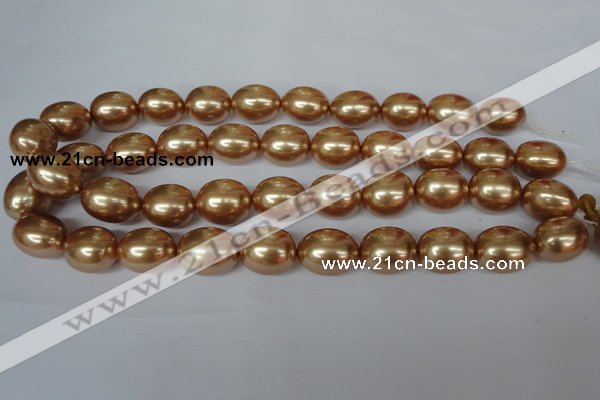 CSB126 15.5 inches 14*18mm – 15*20mm rice shell pearl beads