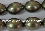 CSB128 15.5 inches 14*18mm – 15*20mm rice shell pearl beads