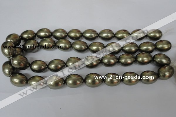 CSB128 15.5 inches 14*18mm – 15*20mm rice shell pearl beads