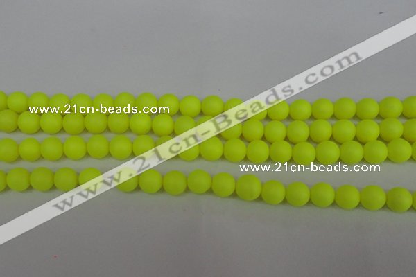 CSB1315 15.5 inches 4mm matte round shell pearl beads wholesale