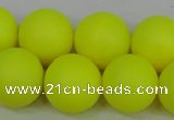 CSB1318 15.5 inches 10mm matte round shell pearl beads wholesale