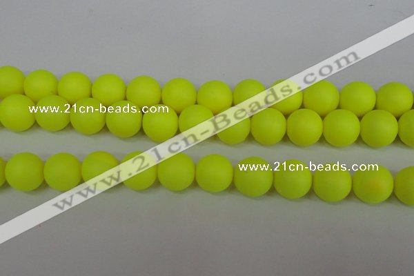 CSB1318 15.5 inches 10mm matte round shell pearl beads wholesale