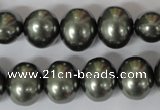 CSB147 15.5 inches 12*15mm – 13*16mm oval shell pearl beads