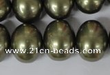 CSB167 15.5 inches 15*18mm – 16*19mm oval shell pearl beads