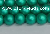 CSB1752 15.5 inches 8mm round matte shell pearl beads wholesale