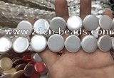 CSB2141 15.5 inches 20mm coin shell pearl beads wholesale