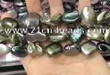 CSB2181 15.5 inches 16*16mm - 20*22mm baroque mixed shell pearl beads