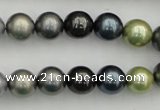 CSB340 15.5 inches 10mm round mixed color shell pearl beads