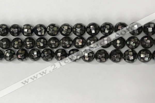 CSB4008 15.5 inches 8mm ball abalone shell beads wholesale