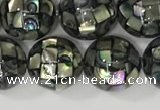 CSB4015 15.5 inches 10mm ball abalone shell beads wholesale