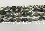 CSB4127 15.5 inches 10*14mm oval abalone shell beads wholesale