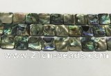 CSB4148 15.5 inches 18*18mm square abalone shell beads wholesale