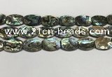 CSB4164 15.5 inches 18*25mm flat drum abalone shell beads wholesale