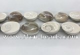 CSB4503 15.5 inches 30*35mm - 35*45mm freeform shell beads wholesale