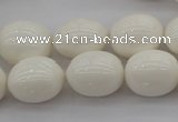 CSB675 15.5 inches 16*19mm oval shell pearl beads