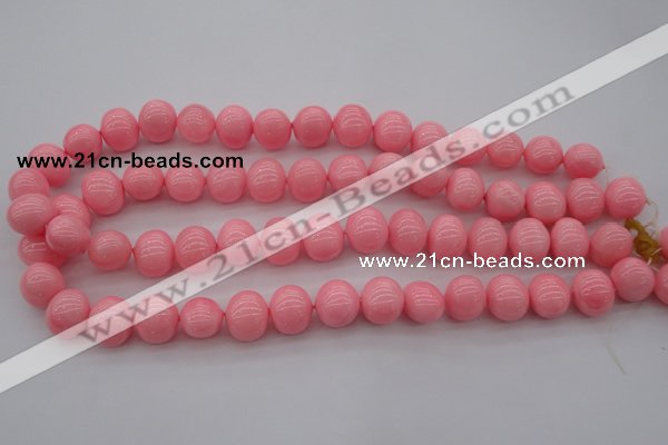 CSB690 15.5 inches 13*15mm oval shell pearl beads