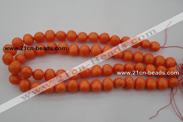 CSB691 15.5 inches 13*15mm oval shell pearl beads